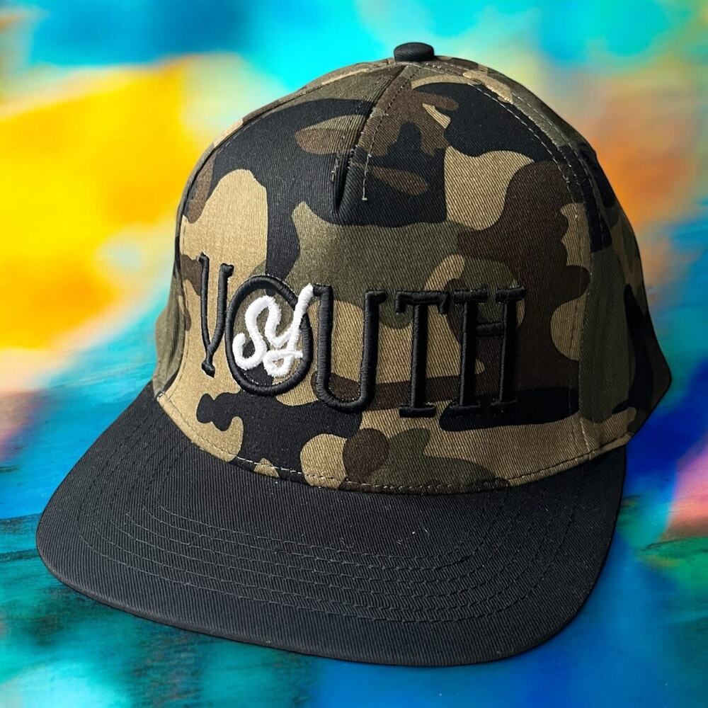 Shameless Youth Moto MX Motocross Dirtbike Hat Cap SnapBack Camo Camouflage Hip